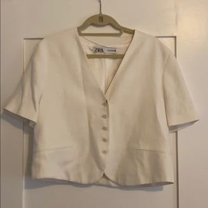 White Button Up Blouse